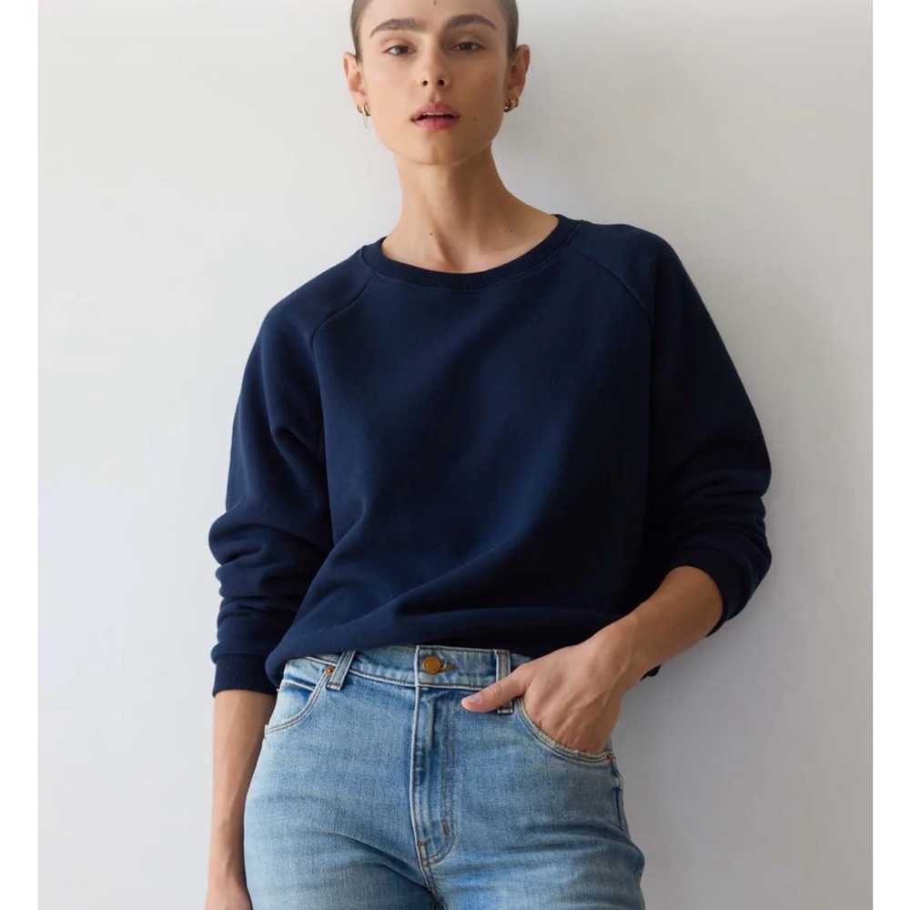 Jamie Haller The Daily Sweatshirt in Navy, M